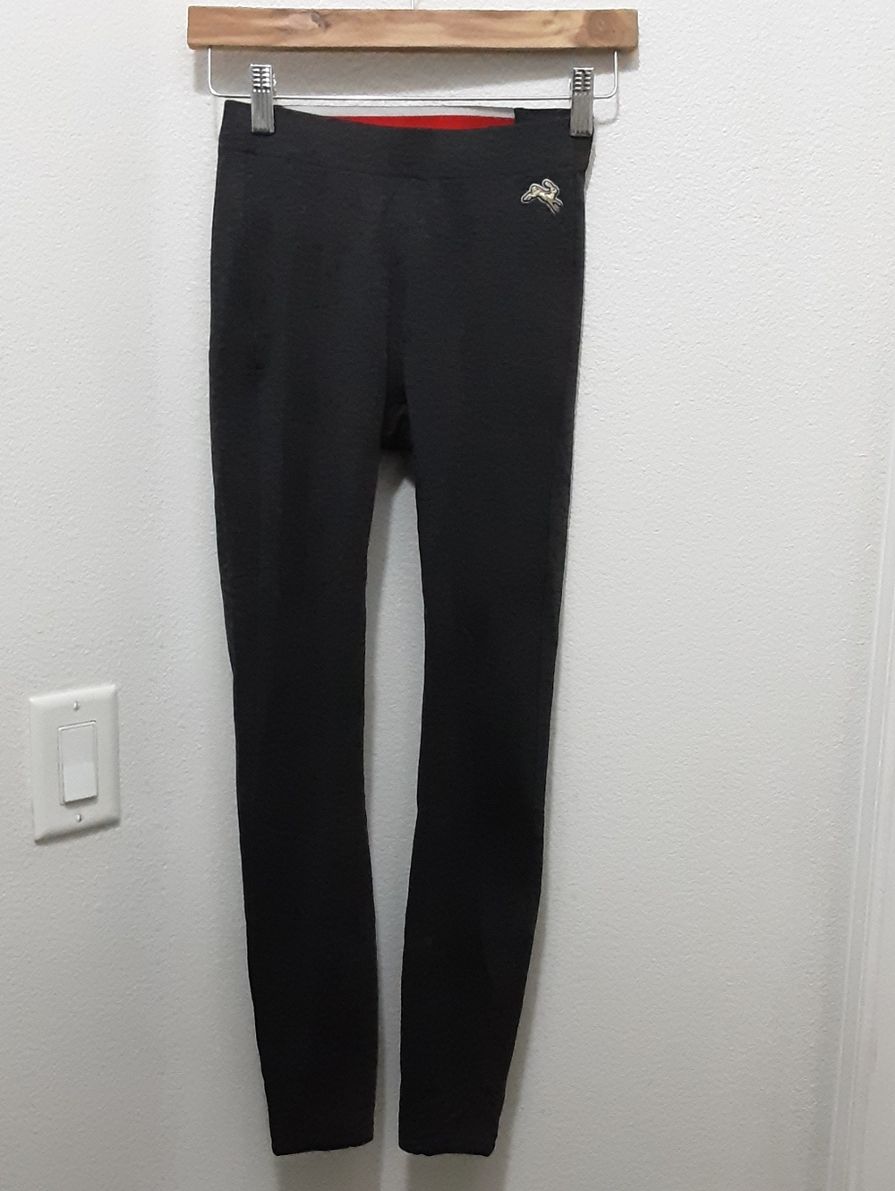Tracksmith Session Leggings Running Athletic Charcoal